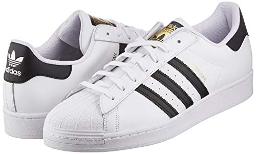 adidas Originals Superstar, Zapatillas Deportivas Hombre, Footwear White/Core Black/Footwear White, 40 2/3 EU