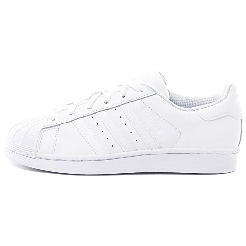 adidas Originals Superstar, Zapatillas Unisex Adulto, Blanco (Footwear White/Footwear White/Footwear White), 44 EU