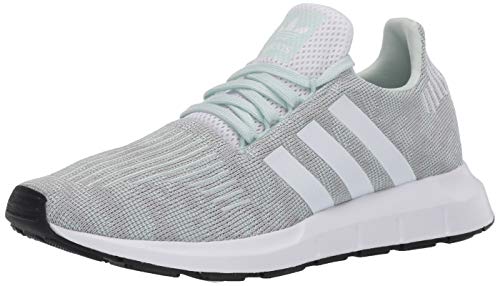 adidas Originals Tenis Swift Run para mujer, verde (Verde oscuro/Blanco/Gris), 36 EU