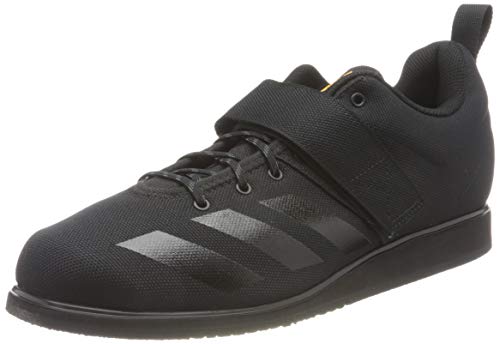 adidas Powerlift 4, Sneaker Hombre, Core Black/Core Black/Solar Gold, 44 2/3 EU