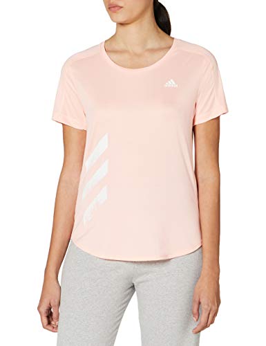 adidas Run IT tee 3S W Camiseta, Mujer, corneb, M