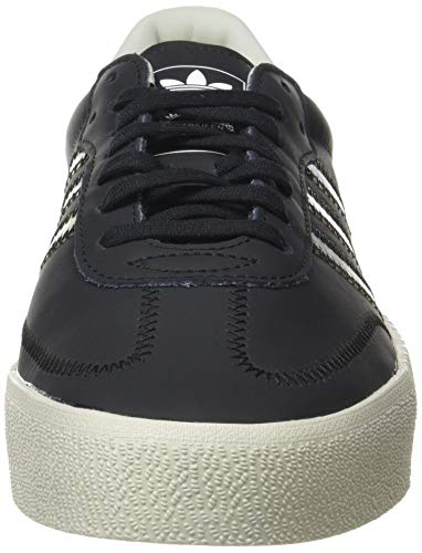 Adidas Sambarose, Zapatillas Clasicas Mujer, Negro (Core Black/Core Black/Metal Grey), 42 EU