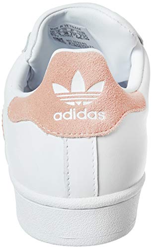 Adidas Schuhe Superstar W Footwear White-Glow Pink-Core Black (EF9249) 36 2/3 Weiss