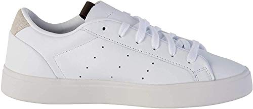 adidas Sleek, Zapatillas Mujer, Color Blanco Footwear White Crystal White 0, 38 EU