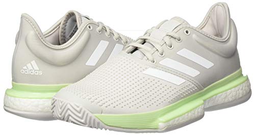 Adidas Solecourt W, Zapatillas de Tenis para Mujer, Multicolor (Verbri/Ftwbla/Griuno 000), 40 EU