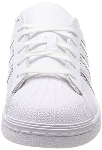 adidas Superstar J Zapatillas de Gimnasia Unisex Niños, Blanco (Ftwr White/Ftwr White/Ftwr White Ftwr White/Ftwr White/Ftwr White), 37 1/3 EU