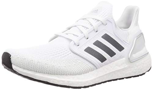 adidas Ultraboost 20, Zapatillas para Correr Hombre, FTWR White/Night Met./Dash Grey, 42 2/3 EU