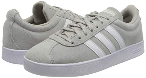 adidas VL Court 2.0, Zapatillas de Deporte Mujer, Gridos/FTWBLA/GRIPAL, 38 2/3 EU