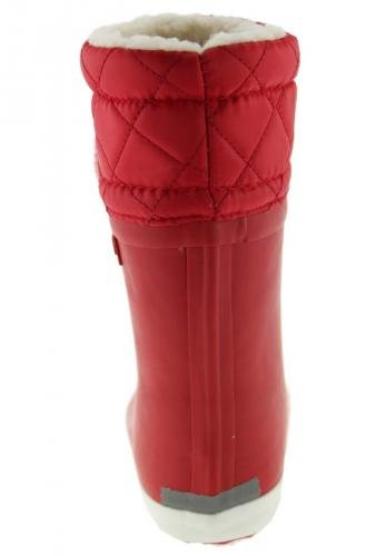 Aigle Giboulee, Botas de Caucho Unisex Niños, Rojo (Rouge/Blanc), 36 EU