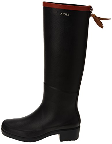 Aigle Miss Juliette A, Botas de Agua Mujer, Azul (Marine/Rouge), 37 EU