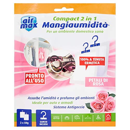 Air Max Compact 2 en 1, pétalos de rosa, 2 x 50 g