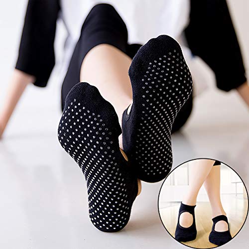 allgemein 2 Pares Calcetines Pilates Yoga Puro AlgodóN Calcetines Antideslizantes De Suela Adherente Ballet Aptitud Artes Marciales Gimnasia