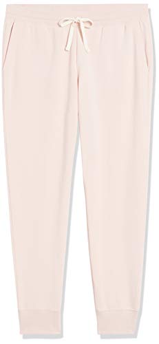 Amazon Essentials – Pantalón deportivo de felpa para mujer, Rosa (Light Pink), US XXL (EU 3XL - 4XL)