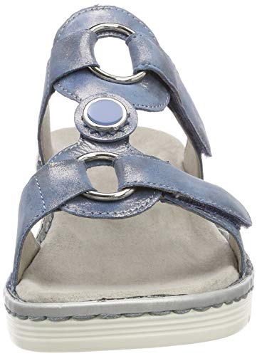 ara Havanna 1227227, Mules Mujer, (Sky, Silber 70), 43 EU