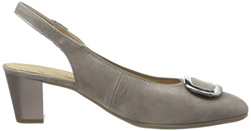 ARA Verona, Zapatos con Tira de Tobillo Mujer, Beige Pardo 05, 38 EU