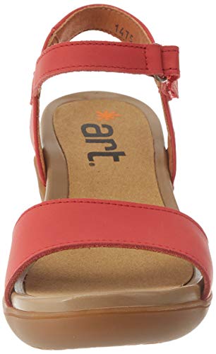 Art Alfama, Sandalias con Punta Abierta Mujer, Rojo (Red Red), 39 EU