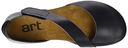 Art Creta Sandalias con Punta Cerrada, Mujer, Negro (Black Black), 38 EU