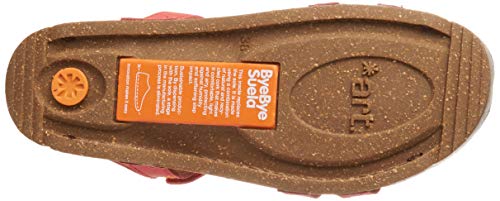 art I Breathe, Sandalias con Punta Abierta Mujer, Rojo (Red), 40 EU