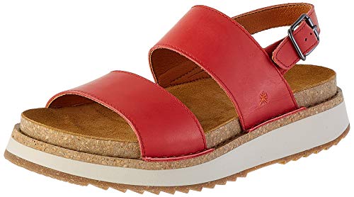 Art Vancouver, Sandalias con Punta Abierta Unisex Adulto, Rojo (Red Red), 42 EU