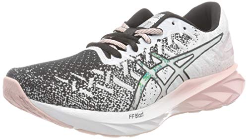 ASICS Dynablast, Zapatillas Mujer, White/Ginger Peach, 39 EU