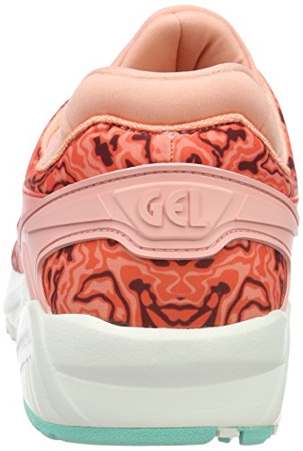 ASICS Gel-Kayano Trainer EVO, Zapatillas de Gimnasia Mujer, Naranja Hot Coral Peach Melba, 38 EU