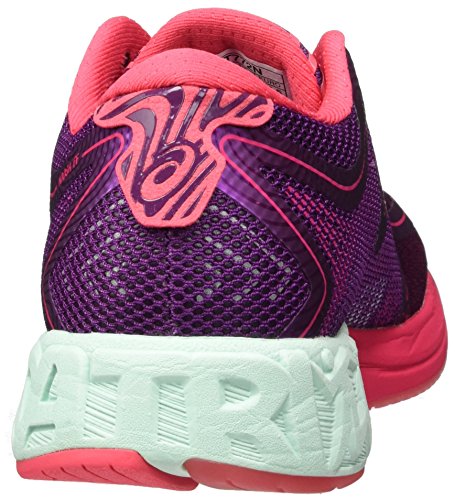 Asics Gel-Noosa FF, Zapatillas de Running para Mujer, Morado (Prune/Glacier Sea/Rouge Red), 39.5 EU