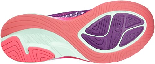 Asics Gel-Noosa FF, Zapatillas de Running para Mujer, Morado (Prune/Glacier Sea/Rouge Red), 39.5 EU