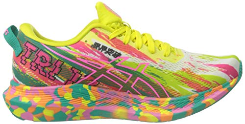 Asics Gel-Noosa Tri 13, Road Running Shoe Mujer, Hot Pink/Sour Yuzu, 38 EU