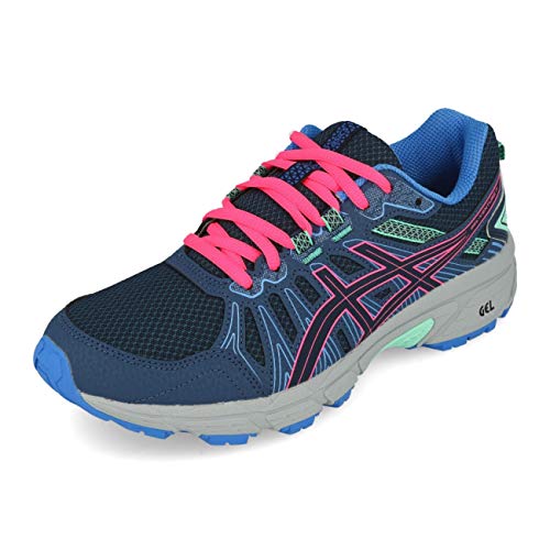 Asics Gel-Venture 7 GS, Running Shoe, Peacoat/Hot Pink, 39.5 EU