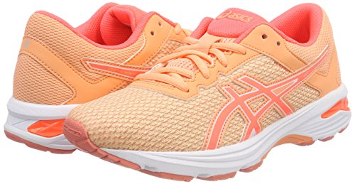 Asics Gt-1000 6 GS, Zapatillas de Running Unisex Adulto, Naranja, 37.5 EU