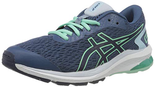 ASICS Gt-1000 9 GS, Zapatos para Correr Unisex bebé, Grand Shark Peacoat, 37 EU