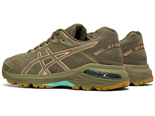 ASICS GT-2000™ 7 Trail - Zapatillas de running para mujer, Azul (Manto verde oliva), 36 EU