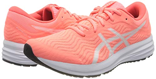 Asics Patriot 12, Road Running Shoe Mujer, Sun Coral/White, 40 EU