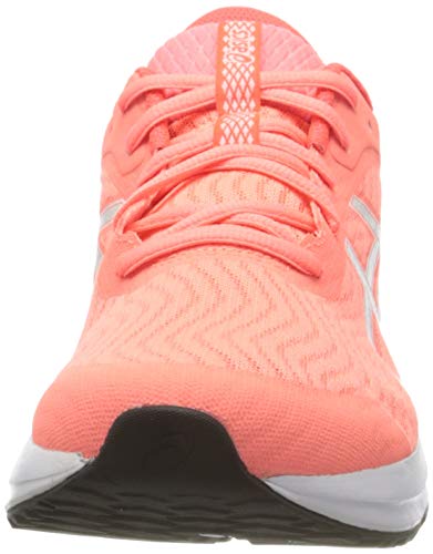 Asics Patriot 12, Road Running Shoe Mujer, Sun Coral/White, 40.5 EU