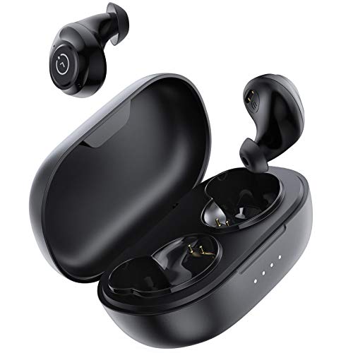 Auriculares inalámbricos Bluetooth ENACFIRE E60 V5.0, 8 Horas de reproducción Permanente, Auriculares Deportivos Bluetooth de Nivel IPX8, Calidad de Sonido HD, Doble micrófonos