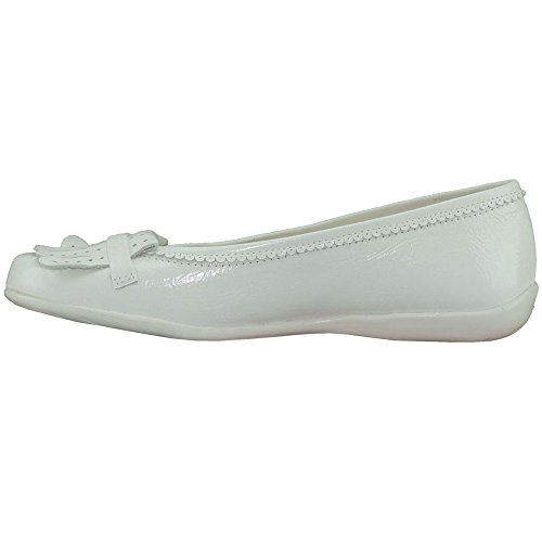 BARCELÓ 1209 Zapato Francesita en Piel para Niña Blanco Talla 32