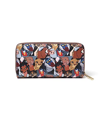 Bioworld - Difuzed Portefeuille Disney ROI Lion, Cartera El Rey León Unisex Adulto, Multicolor (Multicolore), 2.5x11.5x20.5 Centimeters (W x H x L)