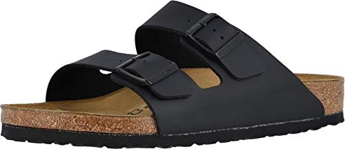 Birkenstock 51791 - Sandalias con hebilla unisex, Negro, 42 (normal)