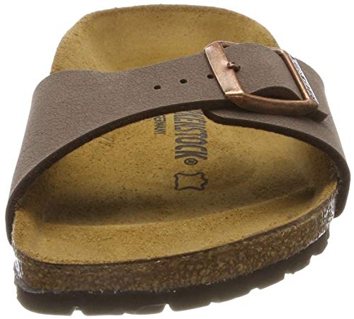 Birkenstock Madrid - Zuecos de birko flor unisex, color marrón, talla 36 (estrecho)