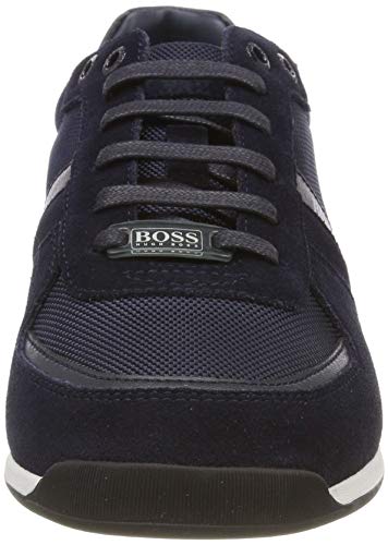 BOSS Maze_lowp_MX, Zapatillas Hombre, Azul (Dark Blue 401), 41 EU