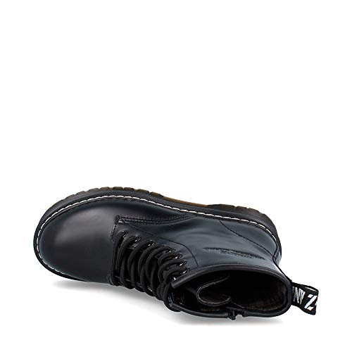 Bota Mujer Militar Negro (Negro, Medium, 37)…