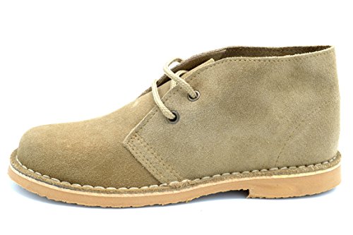 Bota Pisamierdas Unisex Piel Serraje, Color Arena (46)