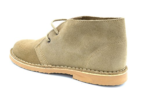 Bota Pisamierdas Unisex Piel Serraje, Color Arena (46)