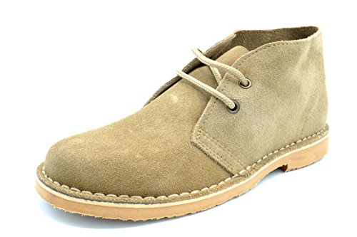 Bota Pisamierdas Unisex Piel Serraje, Color Arena (46)