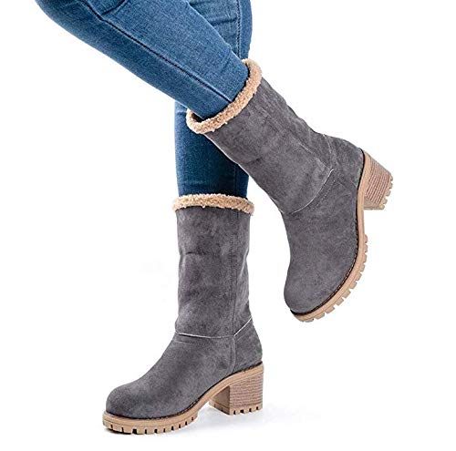 Botas De Nieve para Mujer 35-44 EU Botas De Invierno Nuevas Botas De Nieve Cálidas Botas De Nieve para Mujeres