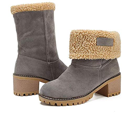 Botas De Nieve para Mujer 35-44 EU Botas De Invierno Nuevas Botas De Nieve Cálidas Botas De Nieve para Mujeres