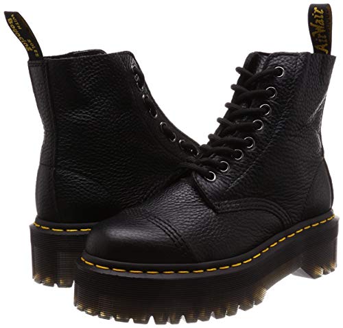 Botas para mujer, color Negro , marca DR. MARTENS, modelo Botas Para Mujer DR. MARTENS SINCLAIR 8 EYE AUNT S Negro