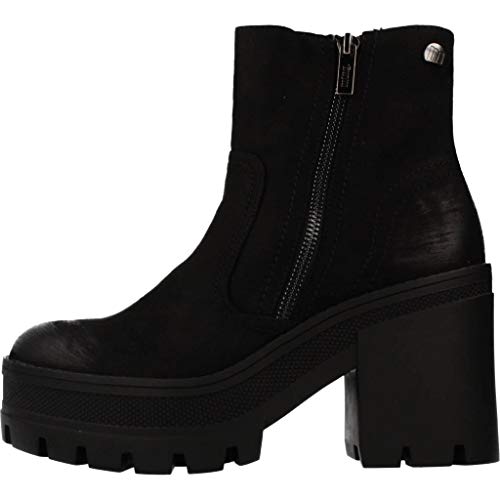 Botines Mujer MTNG | Botines New Mila 58584 | MTNG Mujer | Botines Casual | Cierre con Cremallera | 43300 | Negro | 40