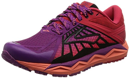 brooks Caldera, Zapatos para Correr para Mujer, Multicolor (Hollyhock/Lollipop/Black), 36.5 EU