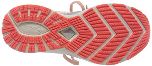 Brooks Ricochet 2, Zapatillas para Correr para Mujer, Grey/Alloy/Coral Cloud, 40 EU